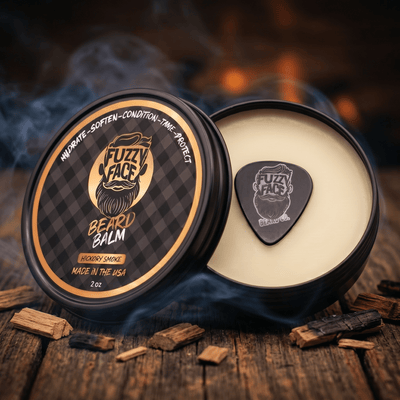 HICKORY SMOKE - Beard Balm for men - 2oz USA Made - Fuzzy Face Beard Co.