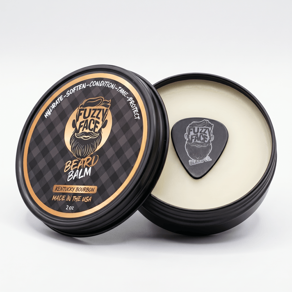 KENTUCKY BOURBON - Beard Balm for Men (2oz) USA Made - Fuzzy Face Beard Co.