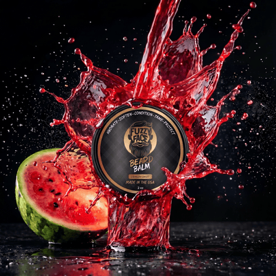CRIMSON SWEET - Beard balm for men - 2oz USA Made - Fuzzy Face Beard Co.